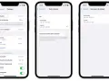 Impostazioni cellulare per dual SIM: scelta dati, hotspot, linea voce di default e gestione SIM.
