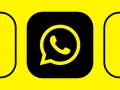 Icona WhatsApp su sfondo giallo. Scopri quanti giga consuma una videochiamata per non rimanere senza dati.