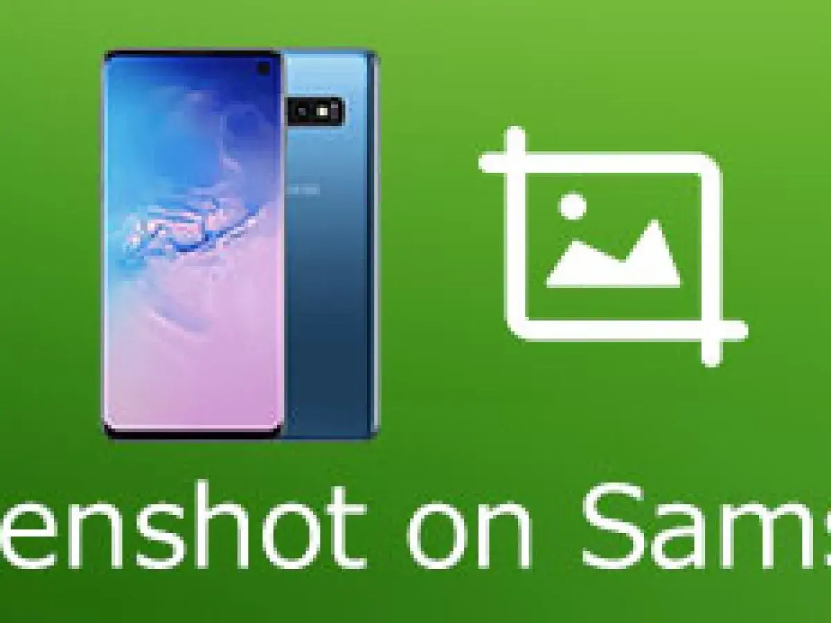 Icona di ritaglio con smartphone Samsung. Crea uno screenshot sul tuo Samsung.