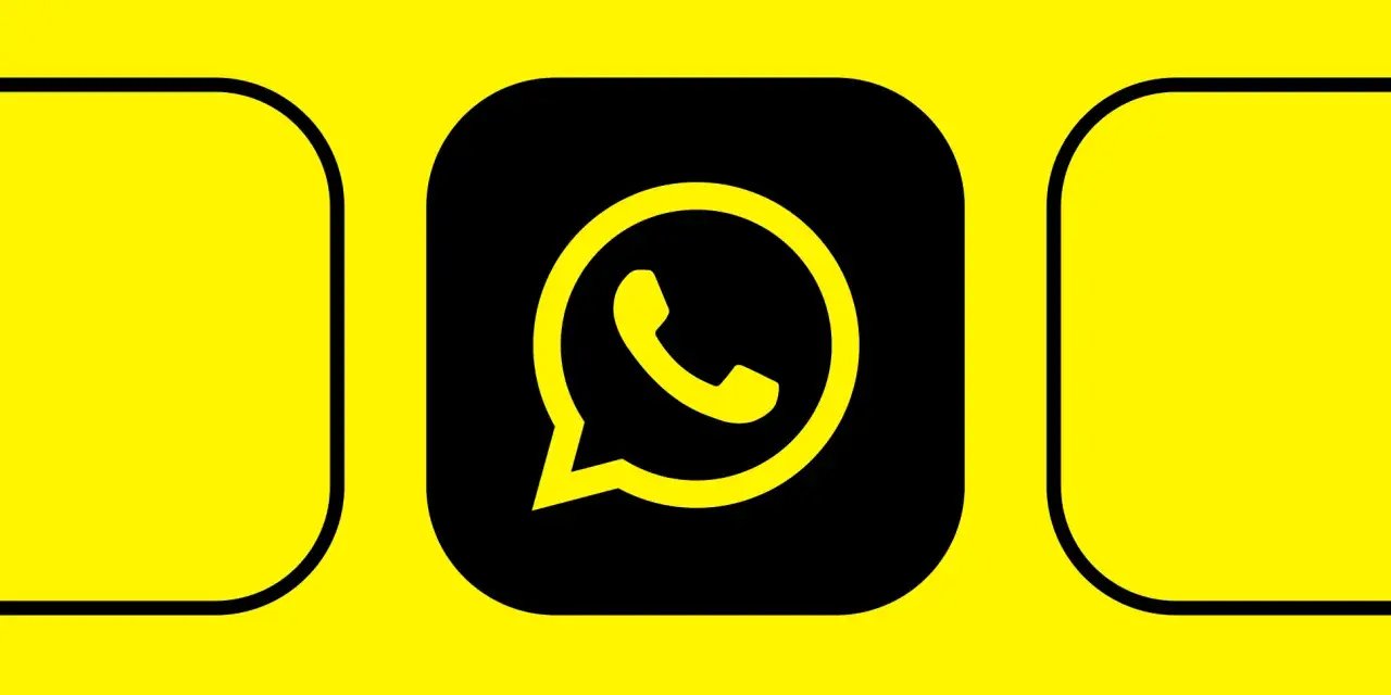 Icona WhatsApp su sfondo giallo. Scopri quanti giga consuma una videochiamata per non rimanere senza dati.
