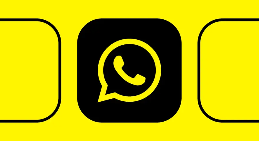 Icona WhatsApp su sfondo giallo. Scopri quanti giga consuma una videochiamata per non rimanere senza dati.