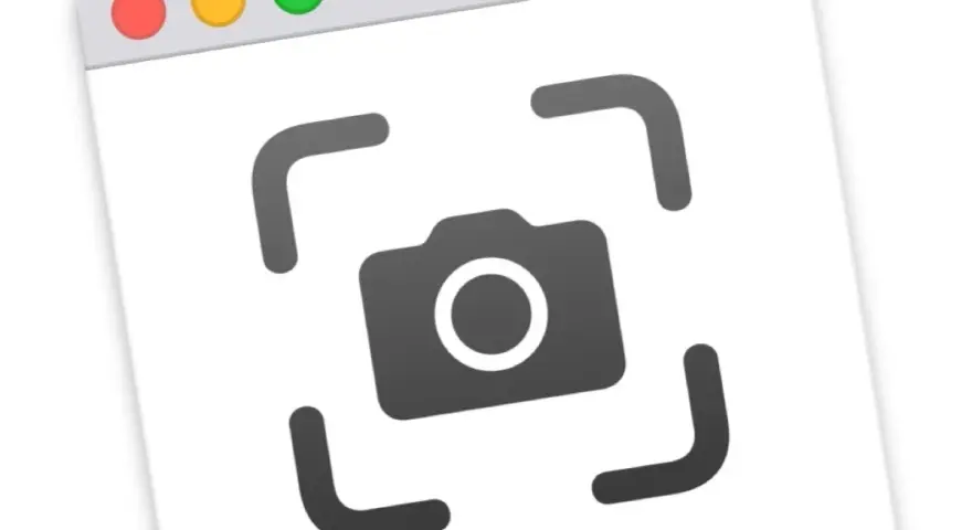 Icona di una fotocamera con mirino, utile per capire come fare screenshot su pc.