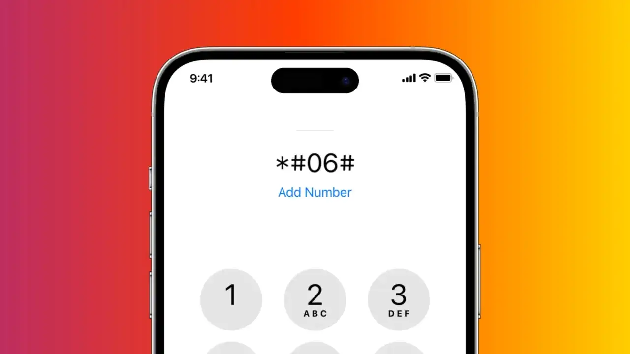 Componi *#06# sul tastierino per visualizzare il codice IMEI del tuo iPhone.